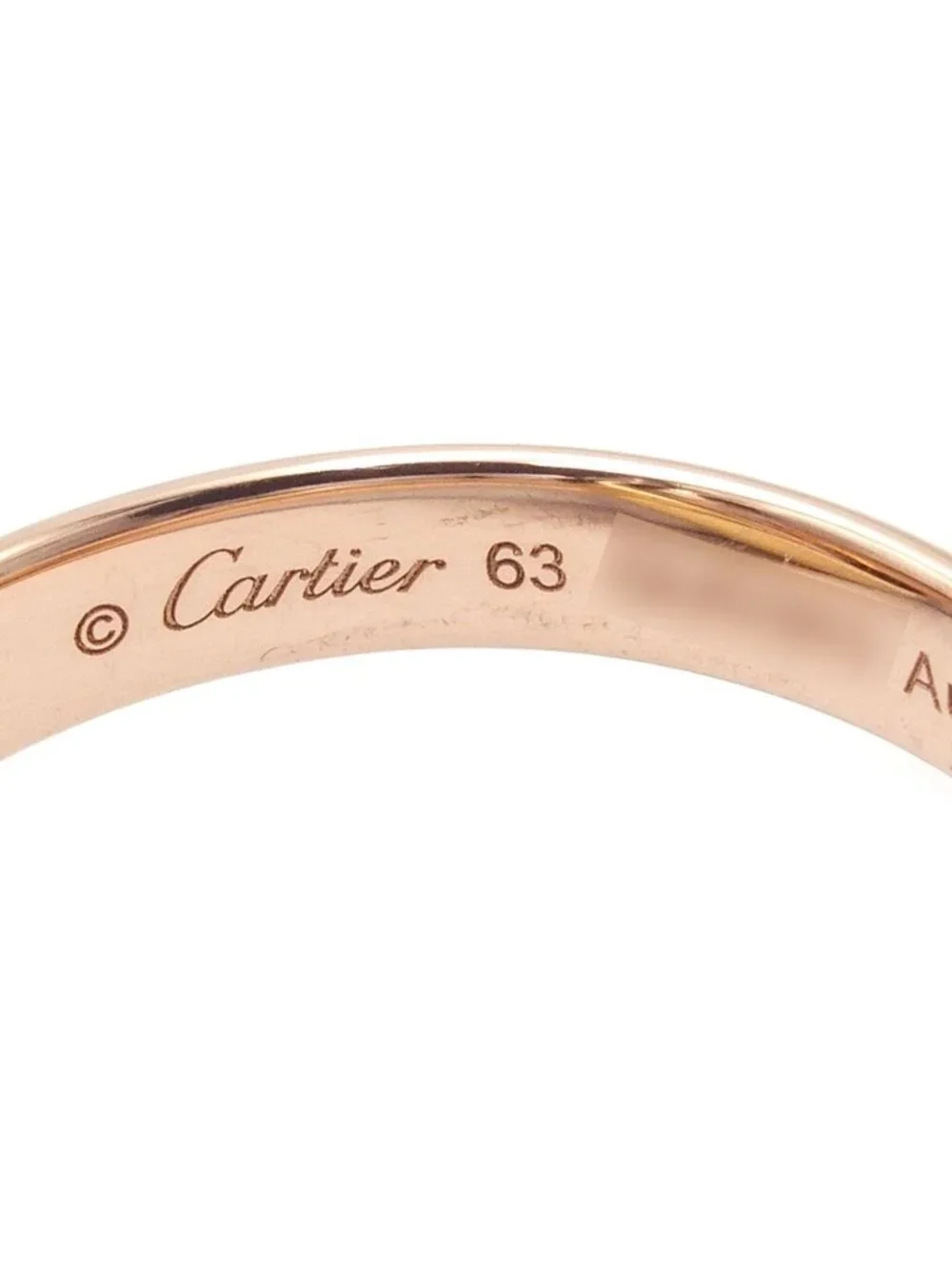 Cartier Trinity Ring Three Color Gold 63